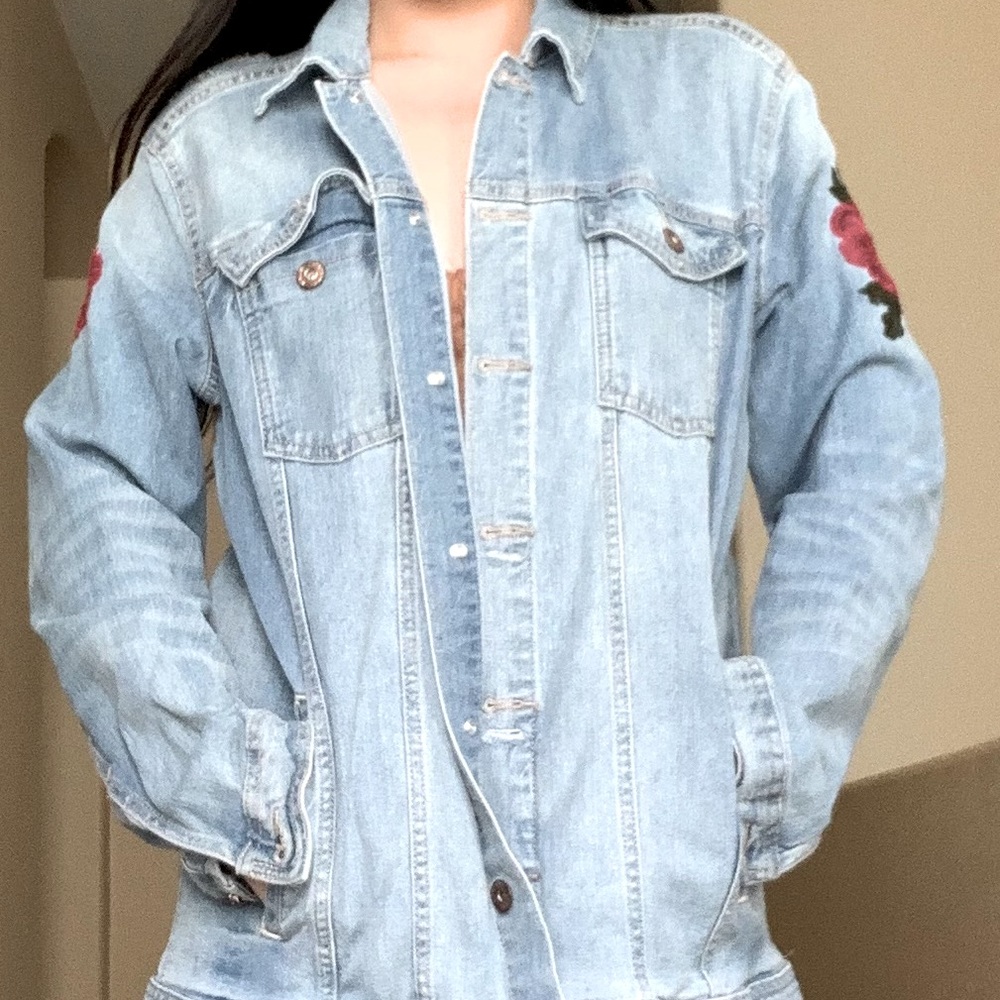 Rose Jean Jacket